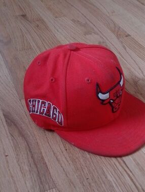 New Era Kids Chicago Bulls Red Snapback Hat